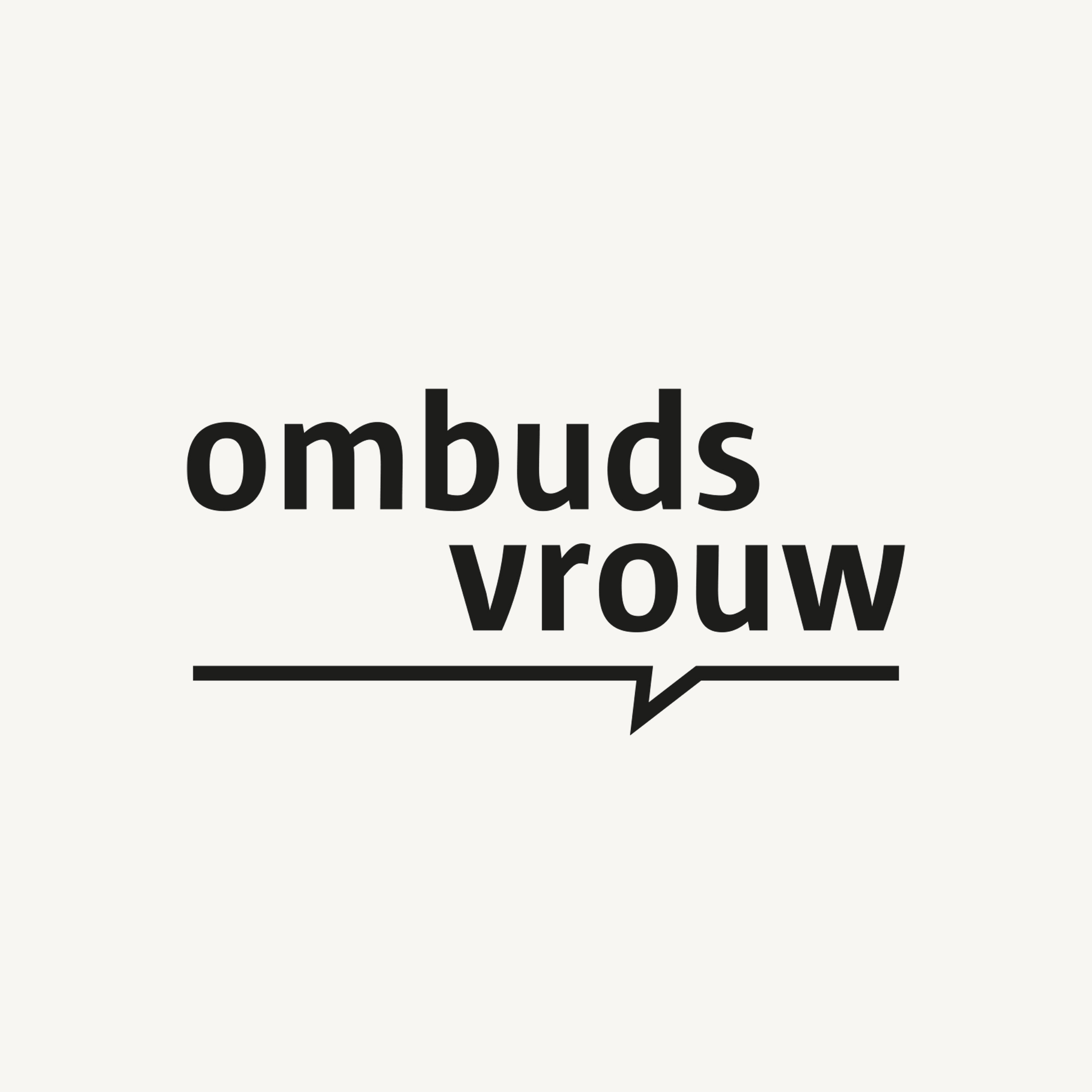 Logo ontwerp en vormgeving voor de ombudsvrouw van de Stad Antwerpen